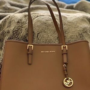 Michael Kors leather handbag